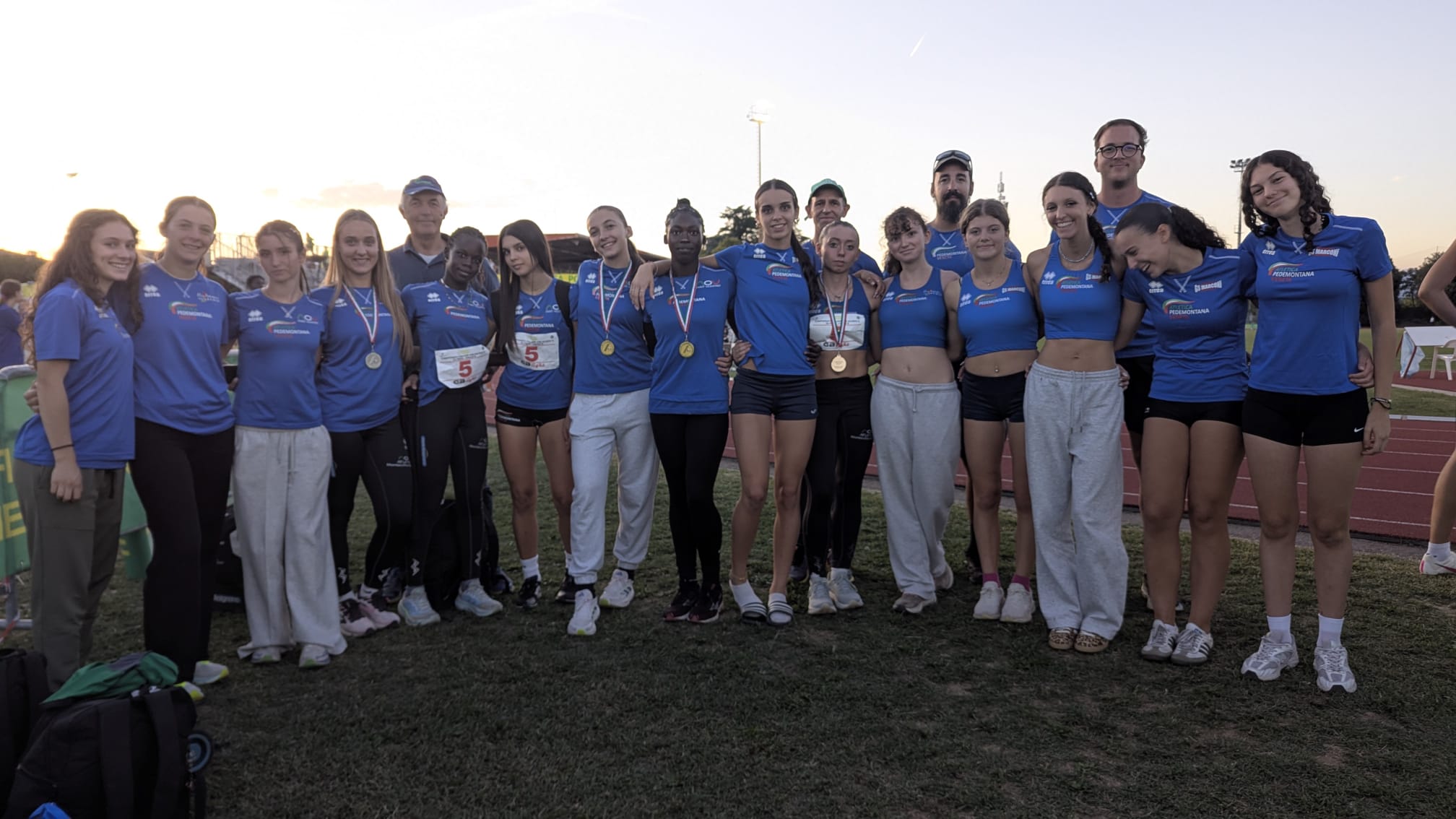 BREAKING NEWS: ATLETICA PEDEMONTANA IN TESTA!