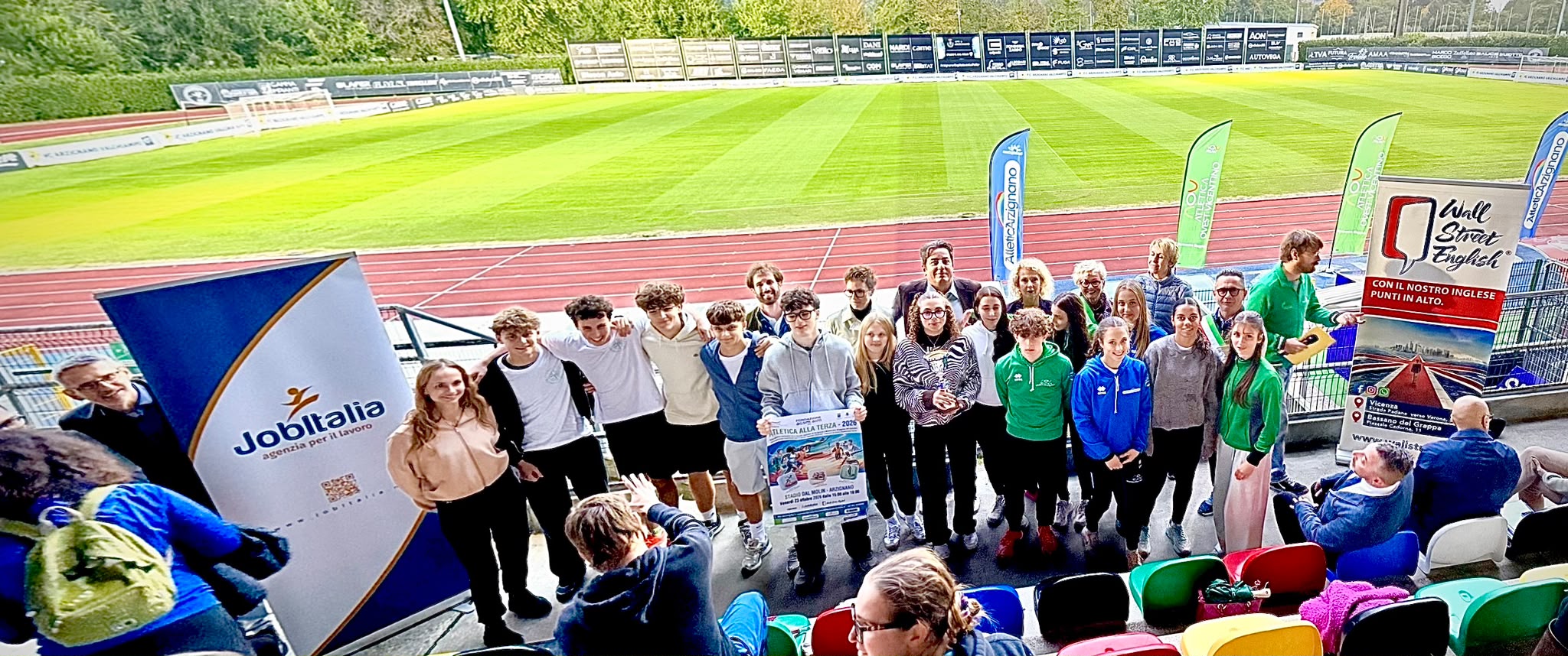 Prima edizione di “Atletica alla Terza” al Liceo Da Vinci  Promossa a pieni voti la sfida atletico-formativa ideata da APV  tra le Scuole Superiori di Arzignano e Montecchio Maggiore