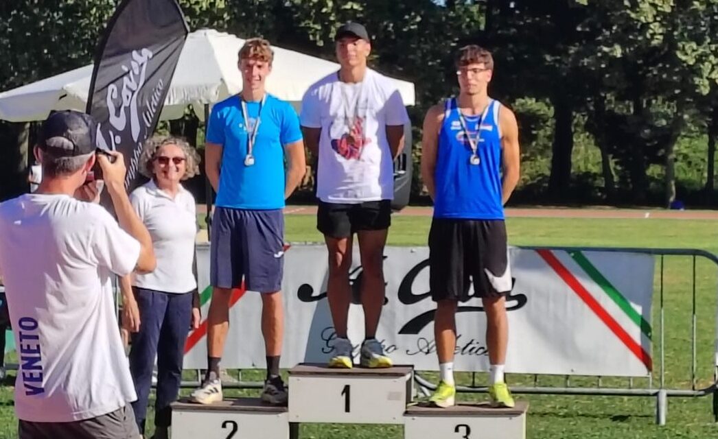CAREGNATO SECONDO AI REGIONALI JUNIORES, APV A PODIO CON TRE ATLETI